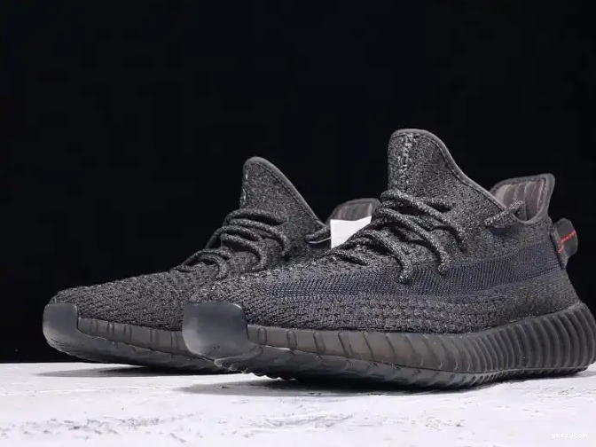 Yeezy 350 FU9007 Black Static - Adidas (Reflective) Boost V2 0621